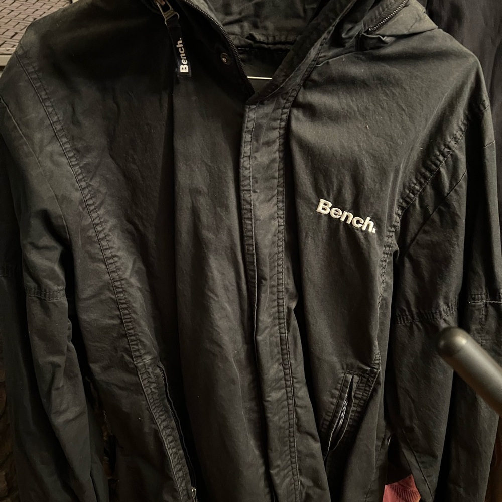 Bench Men's Dark Windbreaker Jacket